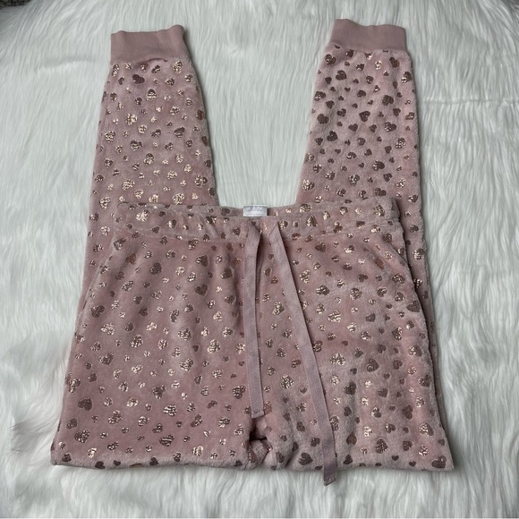 Secret Treasures Pink Rose Gold Heart Pajama Set - Picture 5 of 7